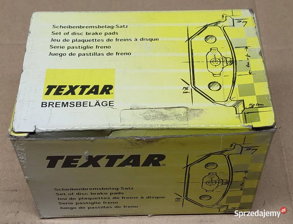 KLOCKI PRZÓD PEUGEOT 106 205 309 RENAULT R5 9 11