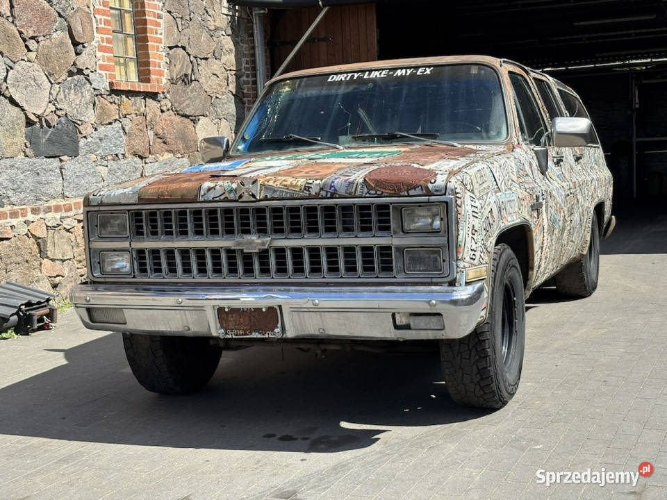 Chevrolet Blazer 1982 SUBURBAN klasyczny SUV tag Sulechów