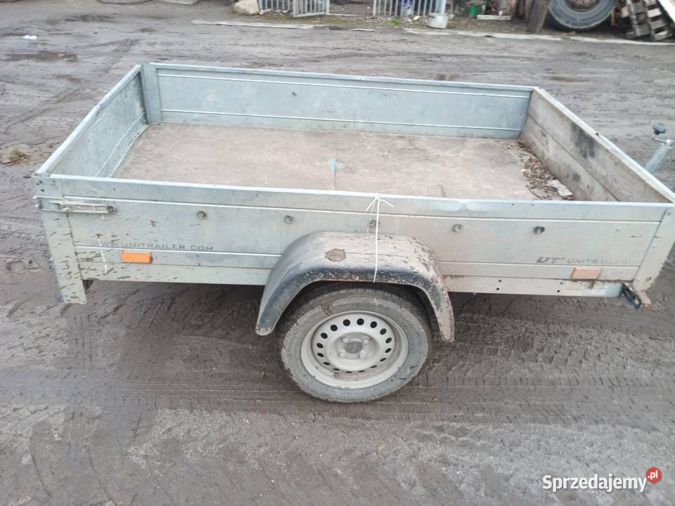 Syndyk sprzeda przyczepę UNITRAILER Garden Bolewice