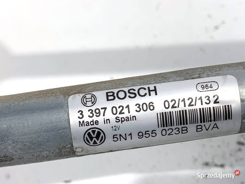 MECHANIZM WYCIERACZEK PRZÓD VW TIGUAN 5N1955023B osobowe