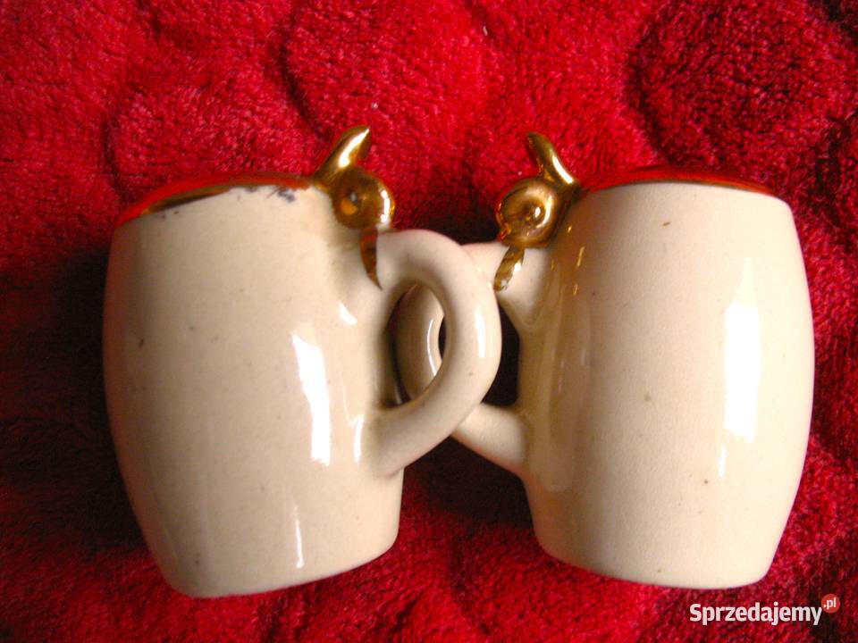Sól i pieprz Porcelana stare kufle Bawaria 6 x Pozostałe