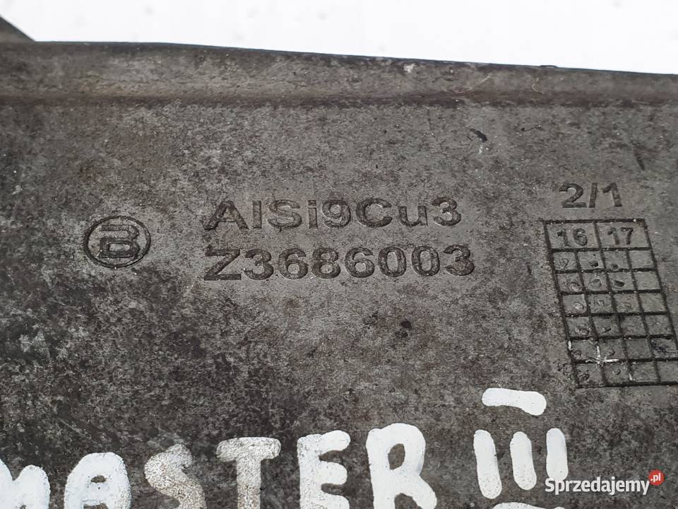 CHŁODNICA SPALIN Renault Master III Movano 23 Chełm