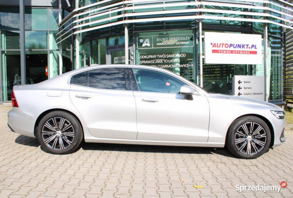 Volvo S60 2021r Fvat 23 Bezwypadkowy Gwarancja nieuszkodzony Chorzów