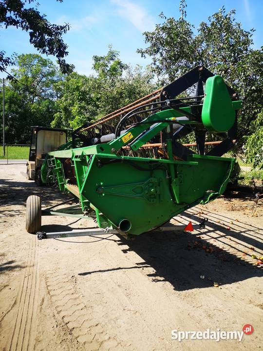 Heder 55 metra John deere 618r wielkopolskie Leszno