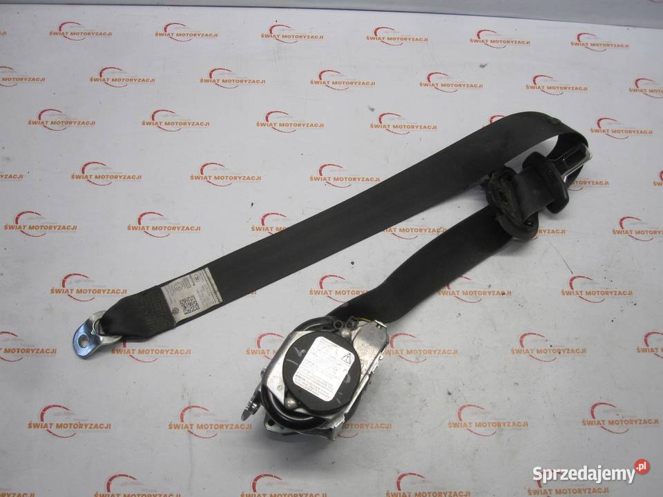 VW GOLF VI 09r pas bezpieczeństwa prawy przód Pasy bezpieczeństwa