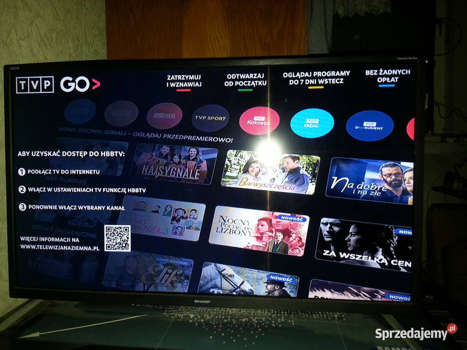 TV Smart z Androidem Wifi YouTube Netflix i inne Bytom