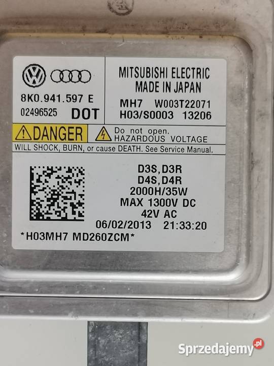 Mitsubishi OE 8K0941597 E 8K0941597E osobowe Choszczno sprzedam