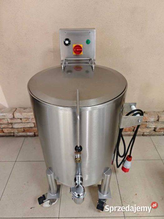 Kocioł warzelny glicerynowy 120L nierdzewny Góra
