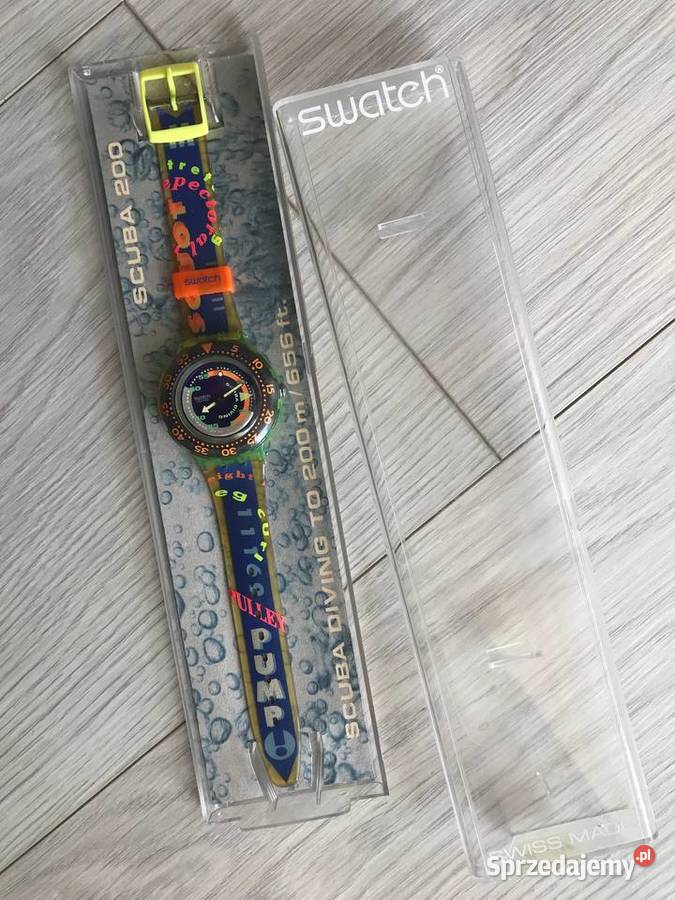 Zegarek SWATCH Scuba Coming Tide SDJ 100 1992 na rękę Kielce