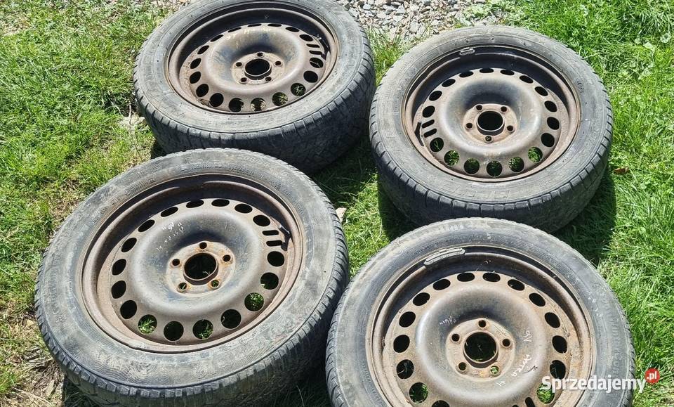 Opel Astra III h koła zimowe stalowe 16 5 x 110 Klecza Dolna