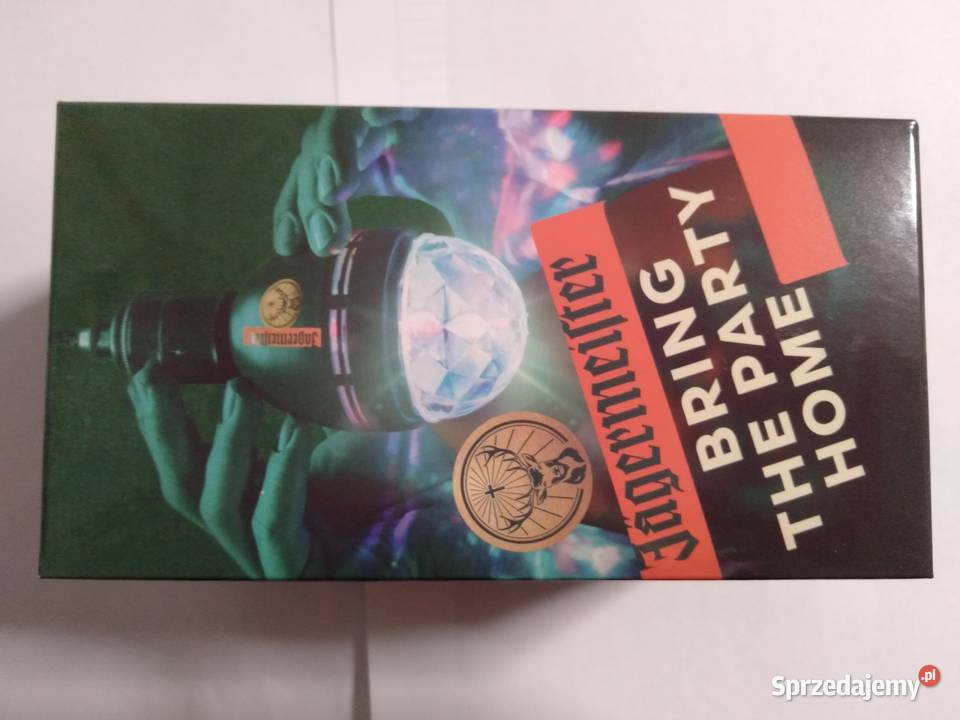Jagermeister żarówka party lamp dyskoteka kula wielokolorowy Zamość