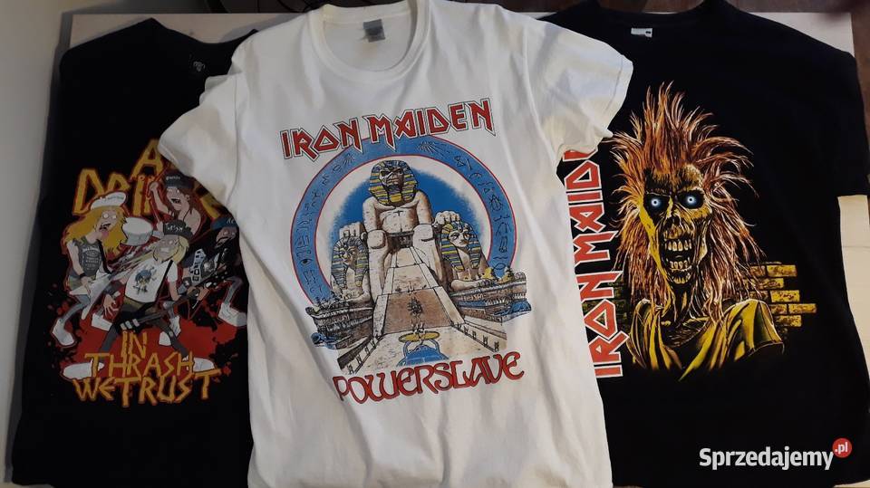 koszulka Iron Maiden Powerslave Acid Drinkers In Kielce