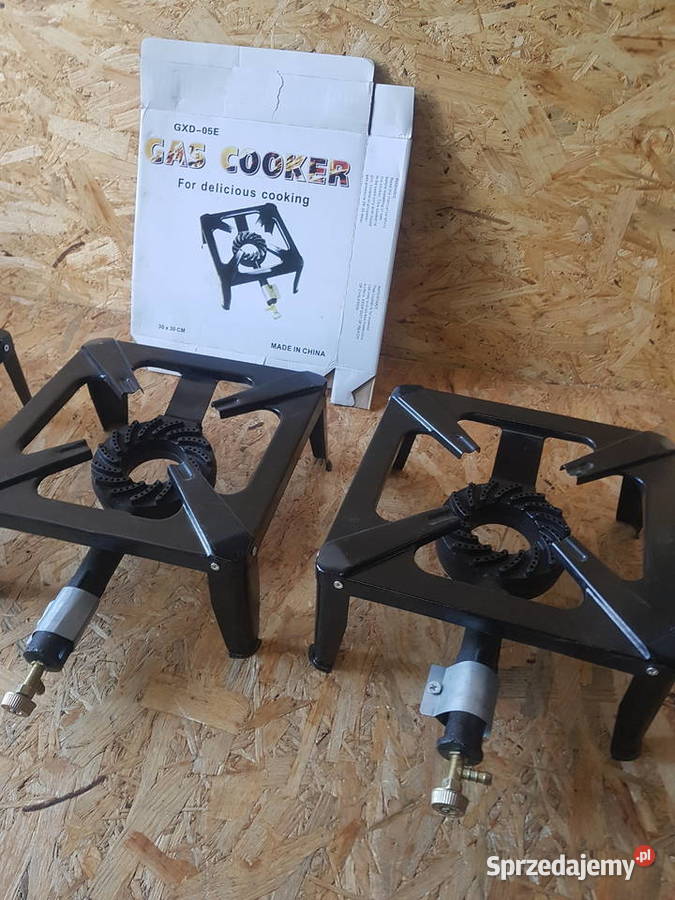 TABORET GAZOWY DUŻY PALNIK ŻELIWNY 30X30 Głogowa