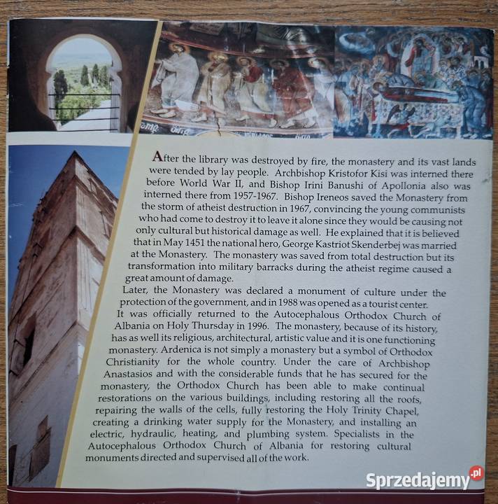 The Monastery of Ardenica Albania Kraków