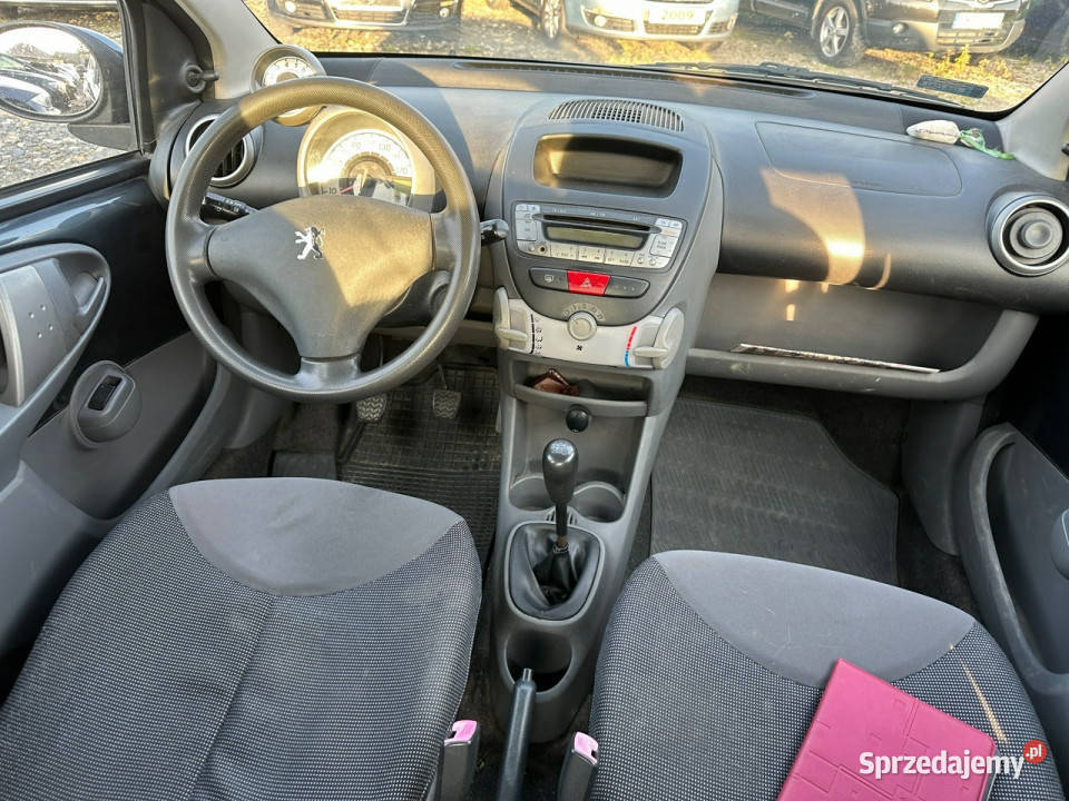 Peugeot 107 Polski salon 5 drzwi niski przebieg Hatchback Wejherowo sprzedam