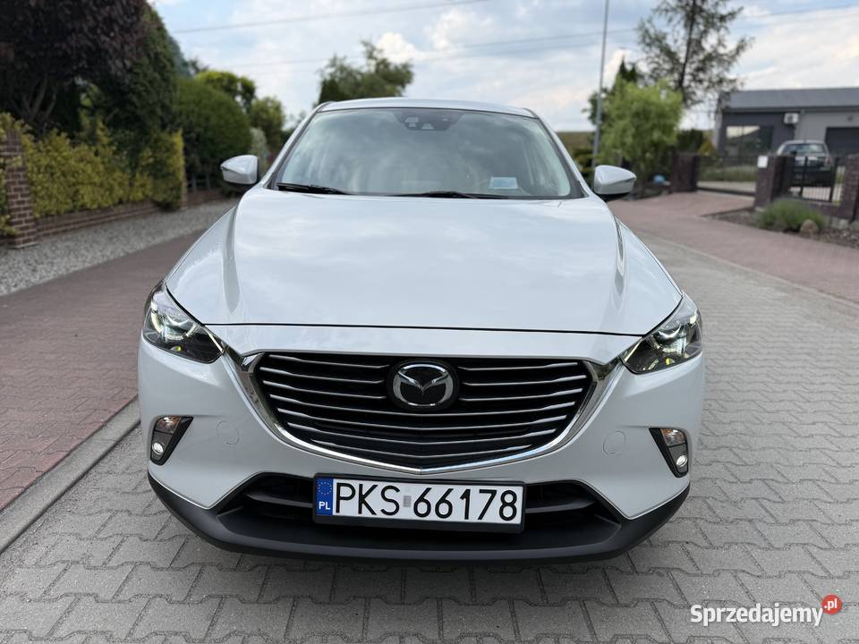 Mazda CX3 15D 2016r KAMERA NAVI XENON NISKI VAT marża wielkopolskie Leszno