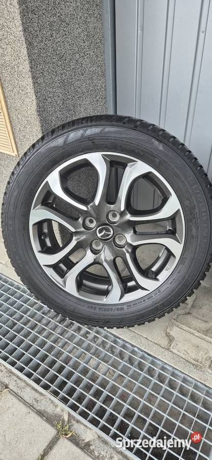 Oryginalne koła Mazda 2 R16 4x100Opony zimowe Jelcz-Laskowice