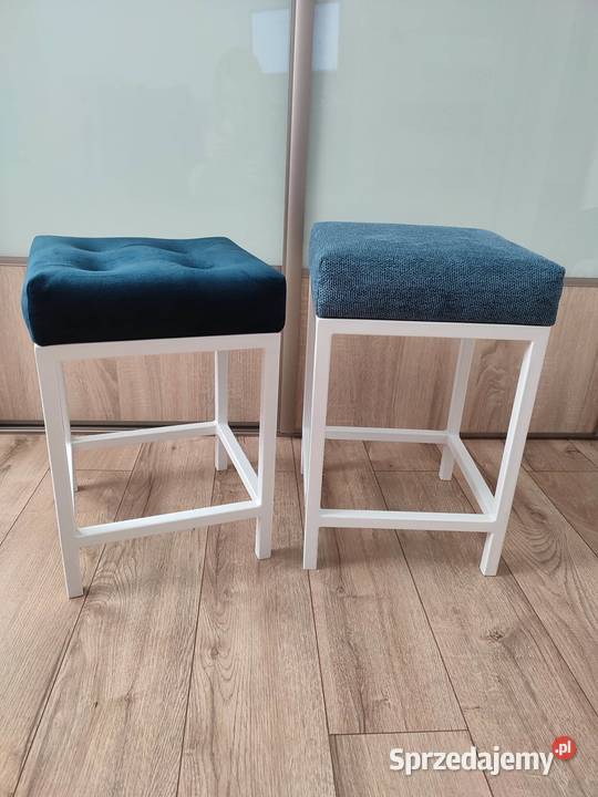 Taboret stołek LOFT tapicerowany industrial T001