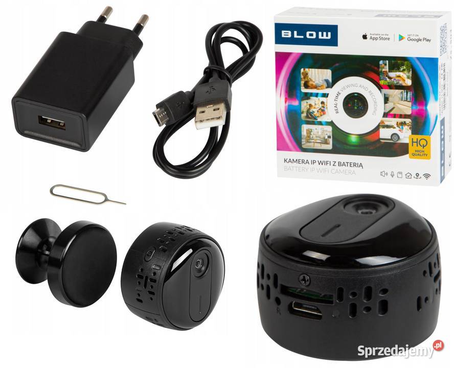 MINI KAMERA szpiegowska WIFI IP Wewnętrzna 2MP Białystok sprzedam