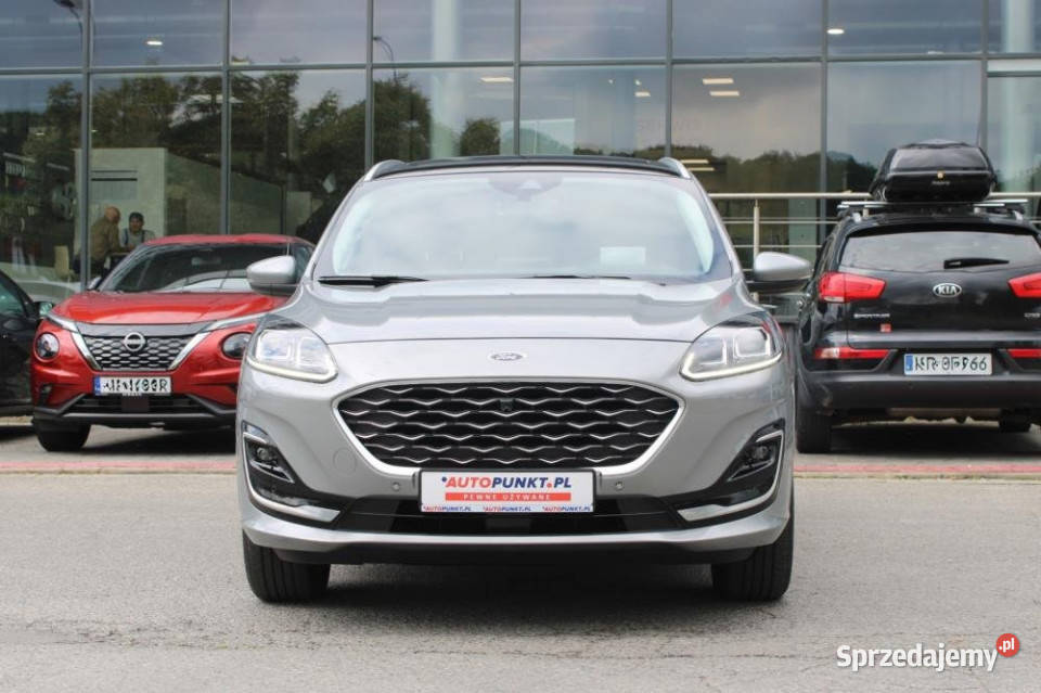 FORD Kuga 2022r Panorama Hak BO Skóra Temp Adapt Kraków