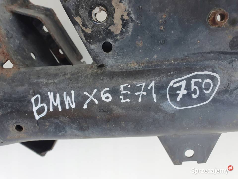 BMW X6 E71 30 D 235K PRZEDNIE SANKI SILNIKA Rudka