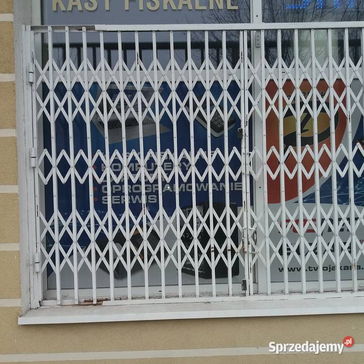 Kraty rozsuwane do witryny rozsuwane soldne Radom