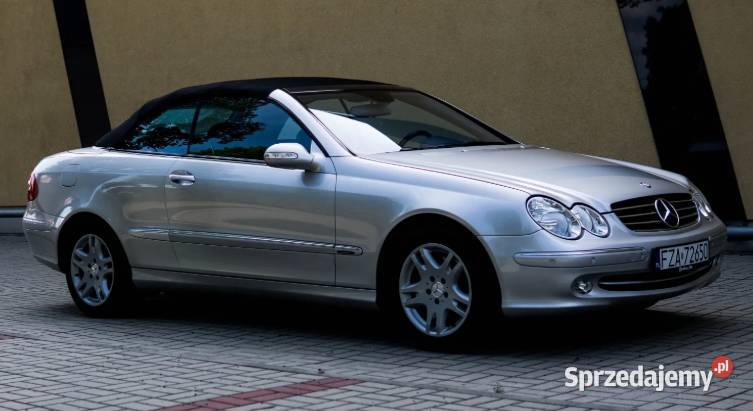 Mercedes Benz CLK nieuszkodzony