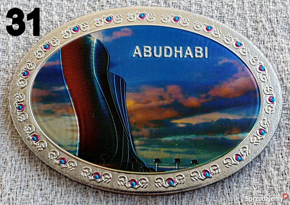 Magnes magnez na lodówkę ZEAUAEDubajEmiraty mazowieckie Kobyłka