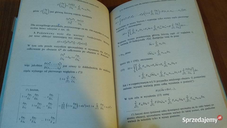 Rachunek wariacyjny I M Gelfand S W Fomin Gdańsk sprzedam