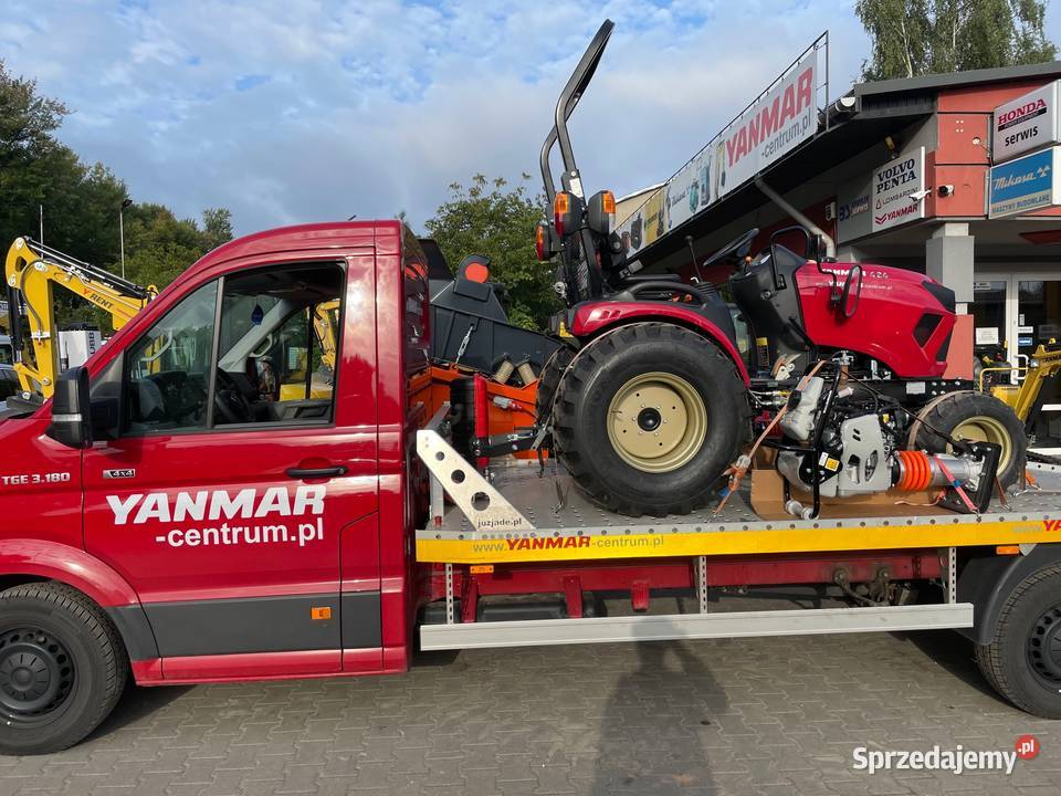 Japoński ciągnik YANMAR SA424 Demo 26 4x4 łódzkie Łagiewniki Nowe