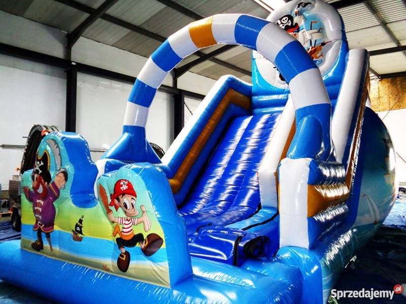 Zjeżdżalnie dmuchane wynajem pomorskie Kębłowo
