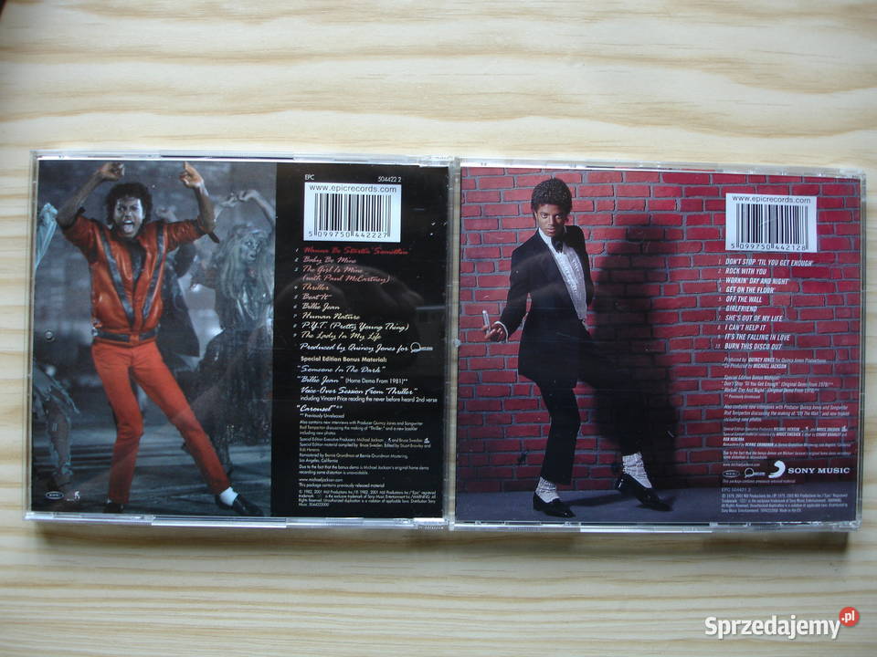 Michael JACKSON ThillerOff The Wall 2płyty CD pop Zielona Góra