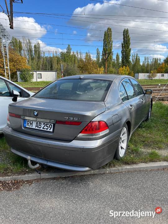 BMW 735 benzyna gaz zamiana opłatach Włodzimierzów