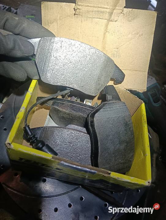 Hamulce SWAP 312mm nowe tarcze klocki textar lubelskie Wąwolnica