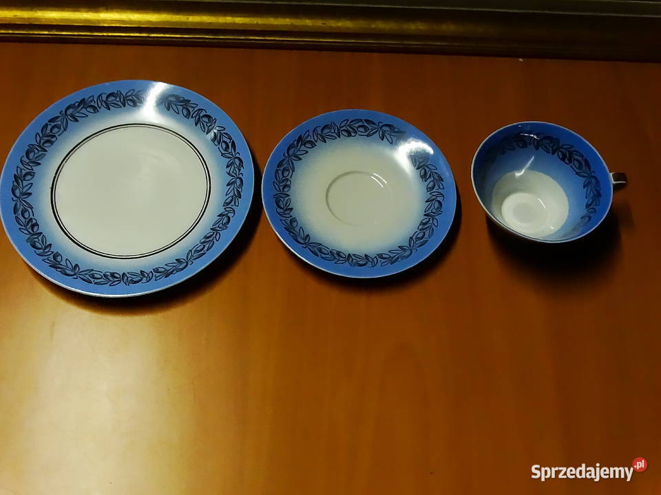 Zestaw kawowy ceramiczny w stylu vintage Biłgoraj