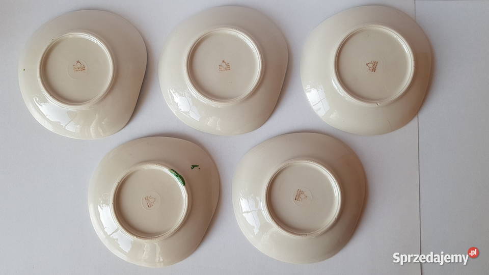 Zestaw patera 5 talerzyków Pruszków Pikasiak Sosnowiec