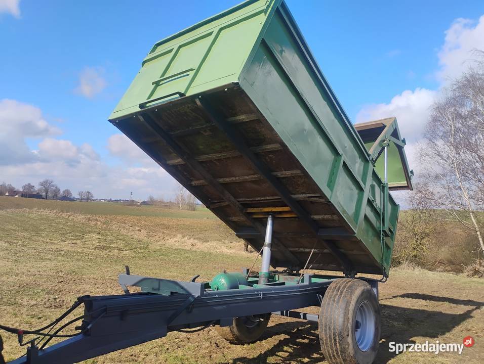 Przyczepa jednoosiowa 8t nieuszkodzony