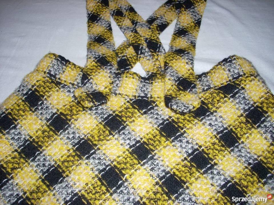 Ciepła Spódnica Rozkloszowana Wełna 32 34 j nowa Nowy Sącz