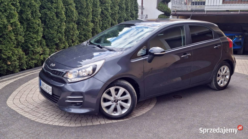 Kia Rio Led Navi Kamera Climatron GWARANCJA wielofunkcyjna kierownica mazowieckie Płońsk