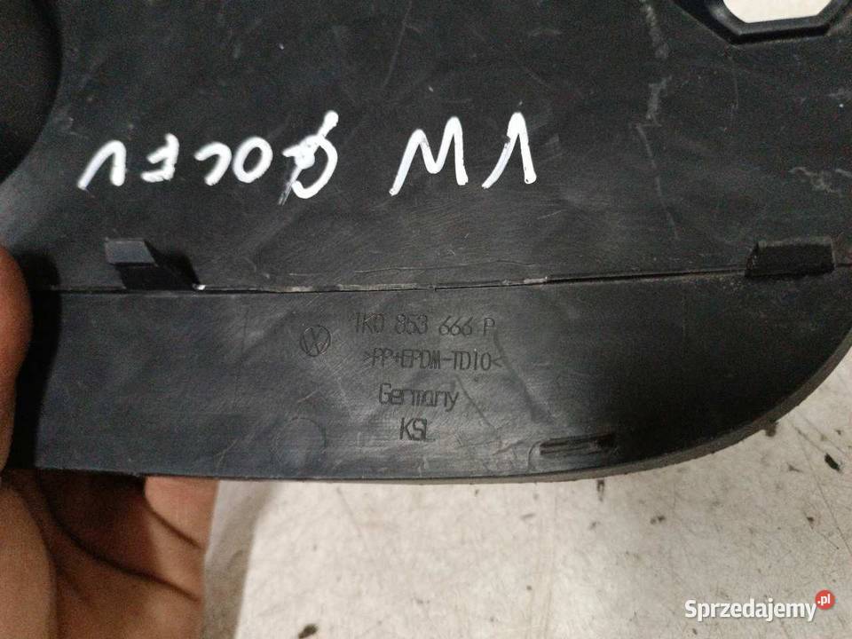 KRATKA ZDERZAKA HALOGENU PRAWA VOLKSWAGEN GOLF V