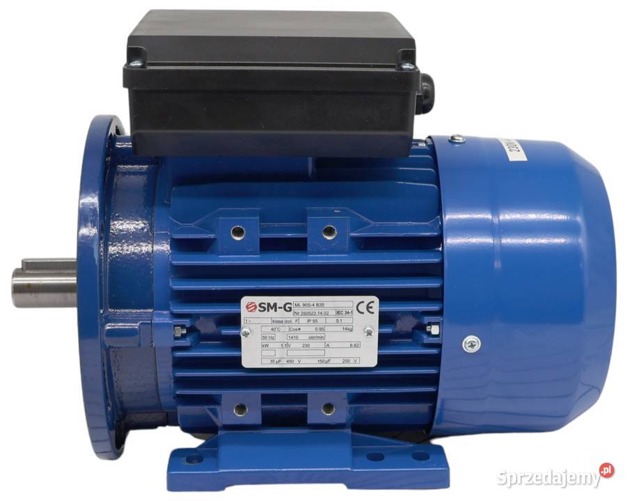 SILNIK ELEKT 11kW 230V 1410obr 1Fazowy Solec Kujawski sprzedam