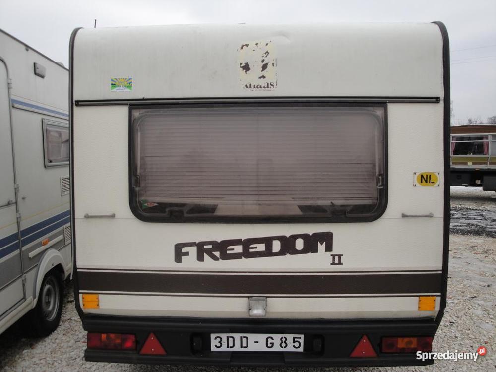 PRZYCZEPA KEMPINGOWA KNAUS FREEDOM Przyczepy i naczepy mazowieckie Halinów