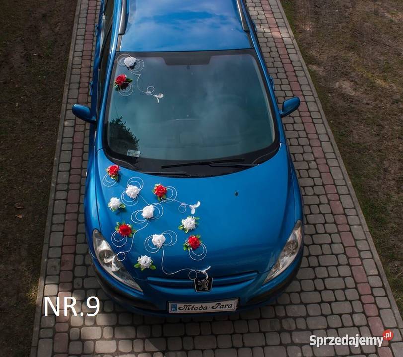 Ozdoba samochodu dekoracja ślub wesele 009 Kraków sprzedam