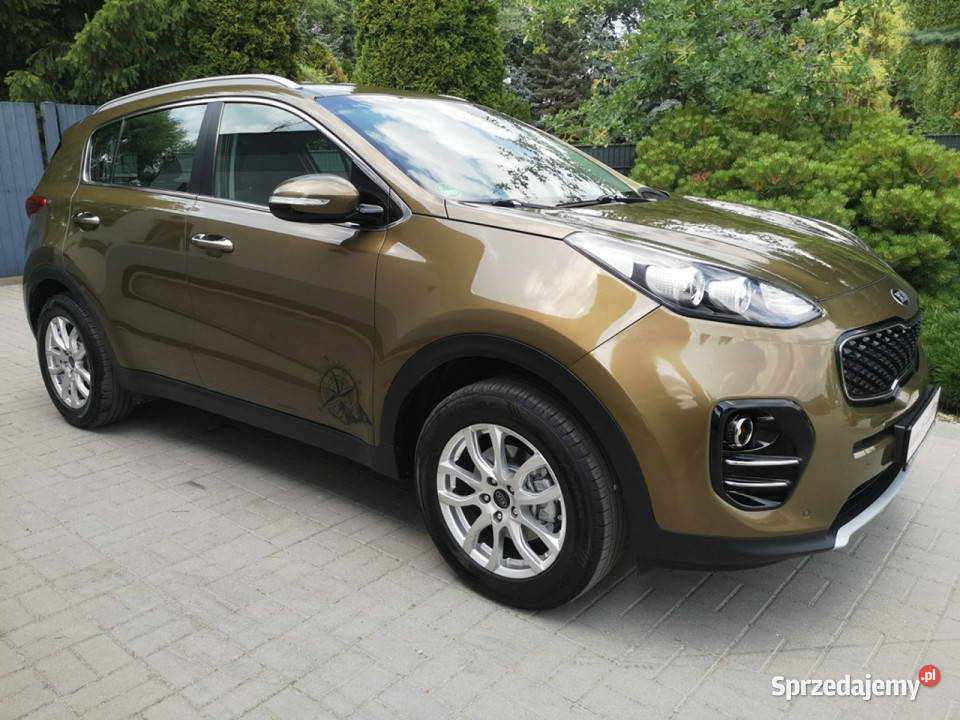 Kia Sportage 16 GDI 132 Klimat Tempo Ledy Navi bluetooth Strzegom