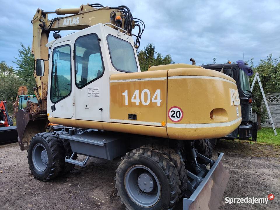 Koparka kołowa ATLAS 1404 2001r 8400mth Nadbrzeż