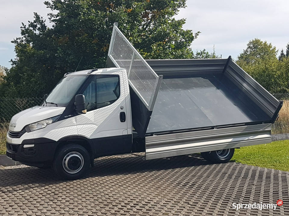 Iveco 70C18 WYWROTKA 3STRONNA KIPER 377x220 pełny VAT Poręba