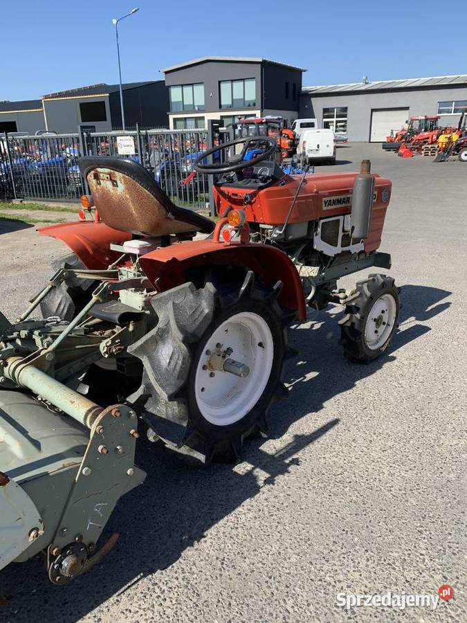 Traktorek Yanmar YM1301 z glebogryzarką 4x4 13 Wisznia Mała