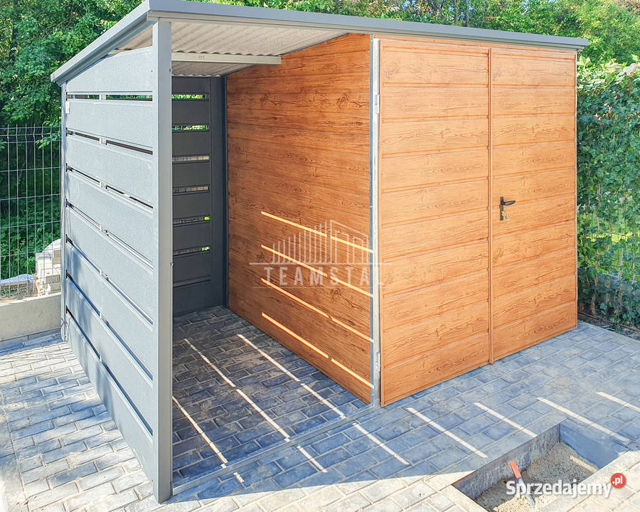 Schowek Domek Ogrodowy 2x2 wiata 12m Brama Piła