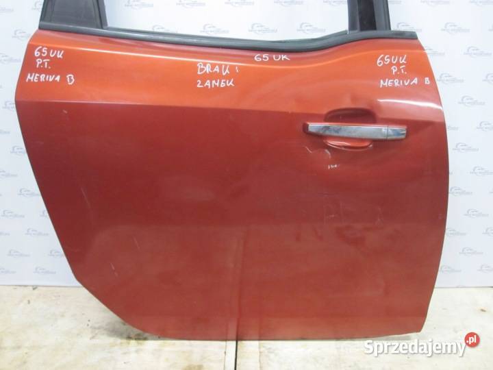 OPEL MERIVA B 12r drzwi prawe tył 90 mikronów osobowe Kielce