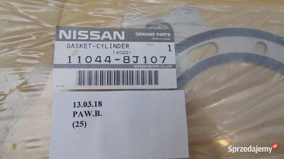 USZCZELKI GŁOWICY INFINITI FX35 NISSAN 350Z Z50 Nowy Tomyśl